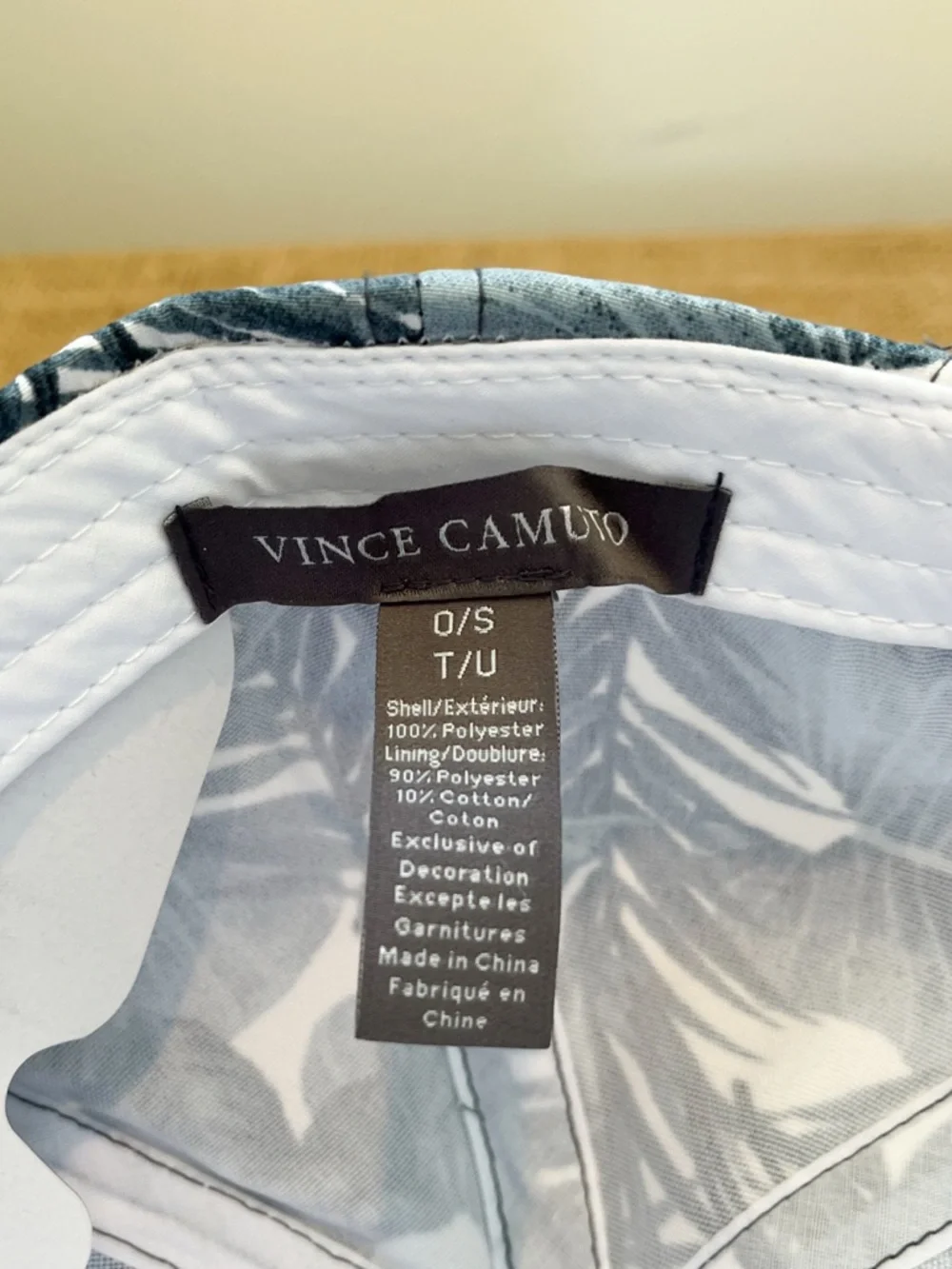 Vince Camuto Tropical Print Baseball Cap Women’s OS Adjustable